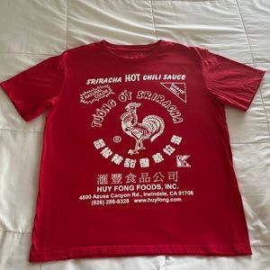 Sriracha Hot Chili Sauce Mens Tee